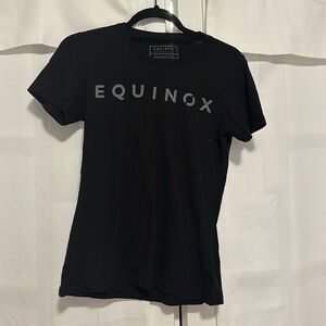 Equinox black t-shirt woman’s size Medium